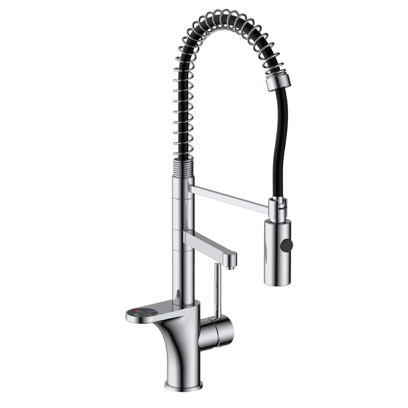 Brass Kitchen Mixer Faucet Durable Solid Brass Body Single Lever Handle T91099
